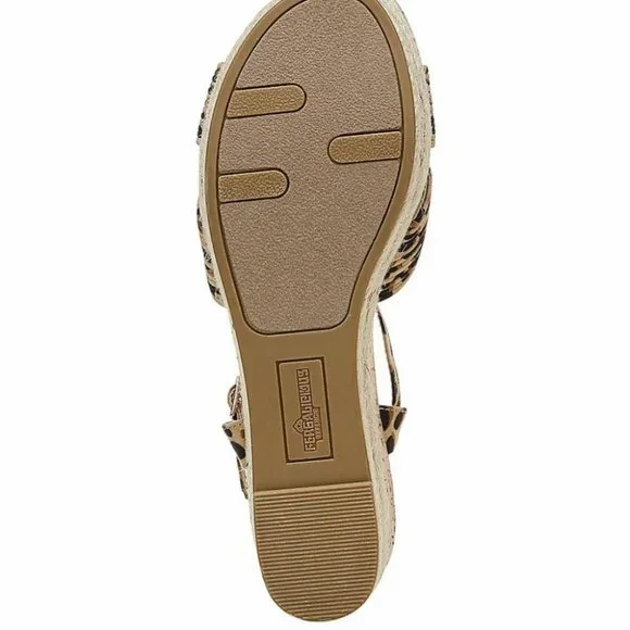 FERGALICIOUS WOMEN’S ESPADRILLE WEDGE SANDALS - Picture 7 of 12